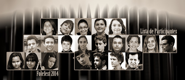 Participantes no concurso Folefest 2014