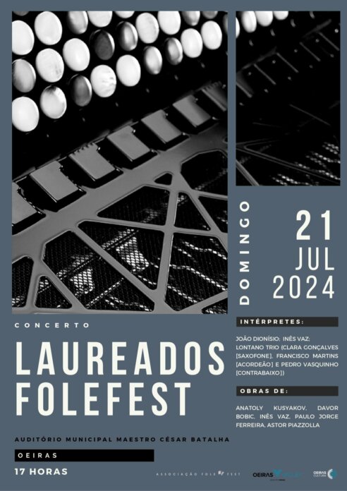 Concerto de Laureados do Folefest no Auditório Maestro César Batalha – Oeiras 2024