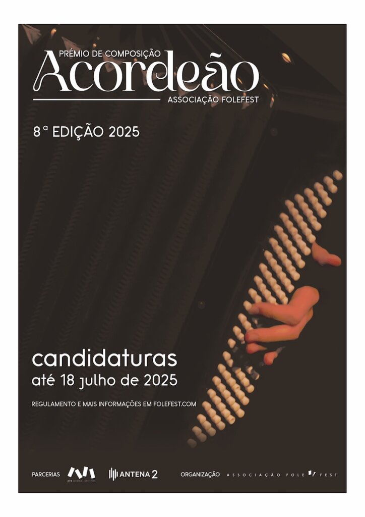 Prémio Composição Acordeão 2025 - Resultados 8ª edição