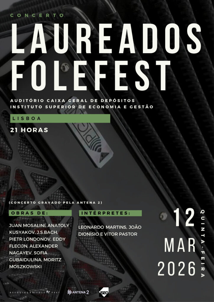 Concerto Laureados Antena 2 – ISEG 2026