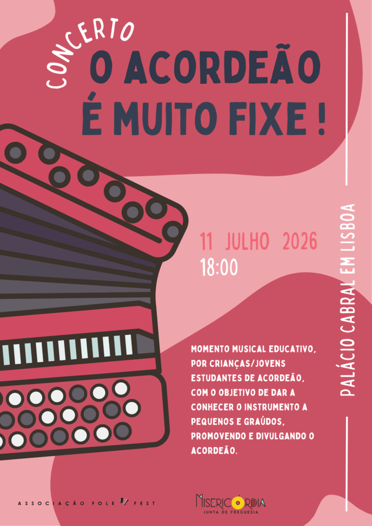 Concerto “O acordeão é muito fixe!” Lisboa – 2026