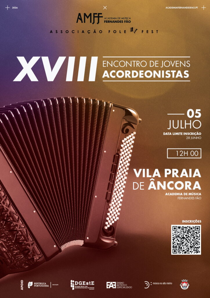 18º Concerto/Encontro de Jovens Acordeonistas Portugueses - 2026